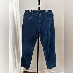 Jeans flannel lined size 6*31